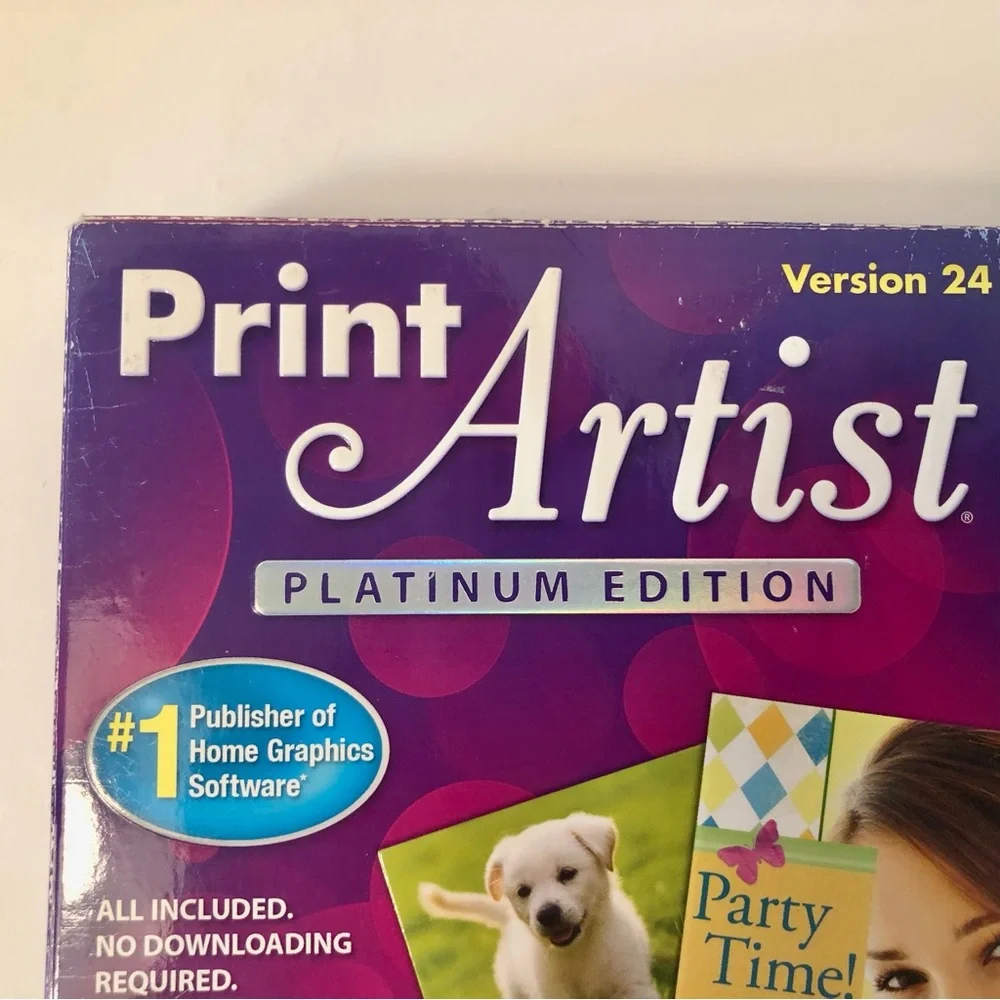 Print Artist Platinum Edition, Version 24, Create Spectacular Print Projects